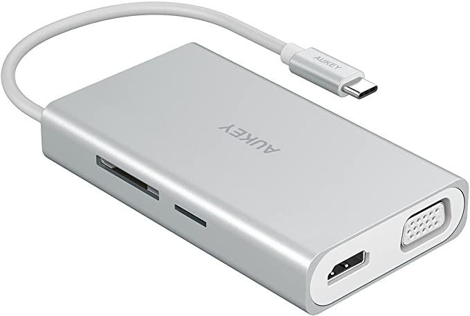 Aukey CB-C55 8-in-1 USB-C Hub