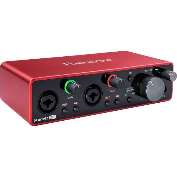 Best USB Audio Interface Focusrite Scarlet 2i2 USB Audio Interface