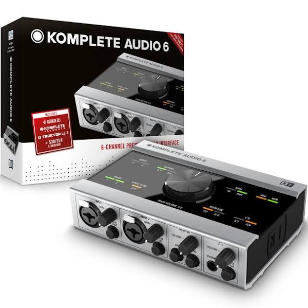 Best USB Audio Interface Native Instruments Komplete Audio 6 USB Audio Interface