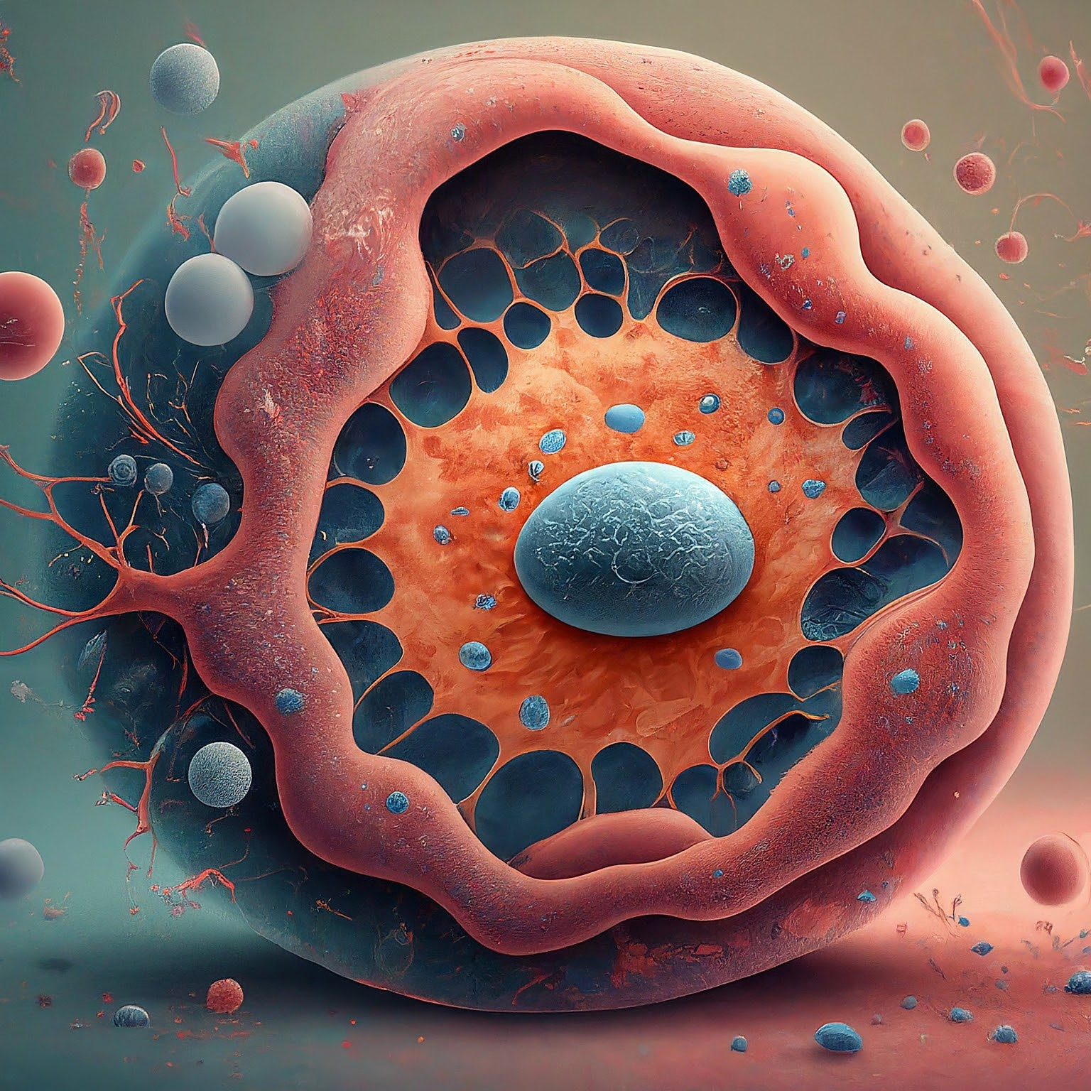 A dynamic illustration that visually represents insulin resistance, showcasing a simplified graphic of cells interacting with insulin, with labels highlighting key concepts like sugar absorption, energy deficit, and resistance pathways. A dynamic illustration that visually represents insulin resistance, showcasing a simplified graphic of cells interacting with insulin, with labels highlighting key concepts like sugar absorption, energy deficit, and resistance pathways.