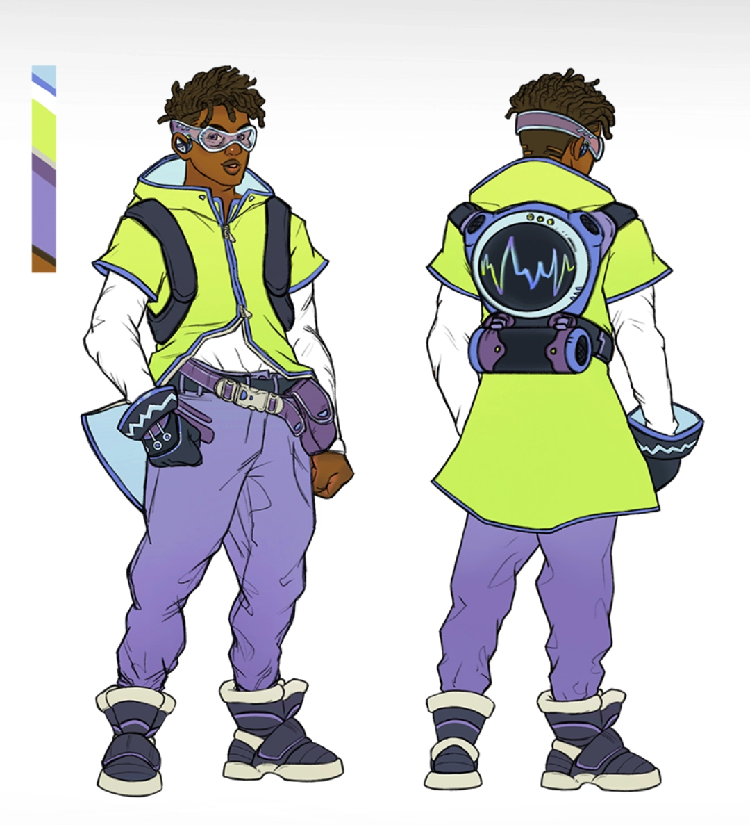 Portfolio example for Sci-fi Videogame - Echo Games by Inês   , Senior Concept Artist and Illustrator