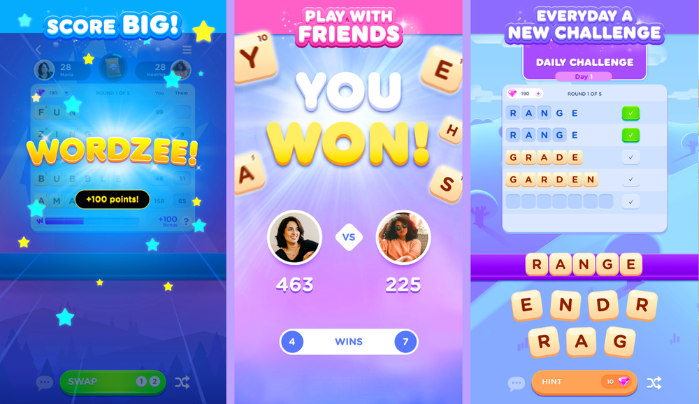 Portfolio example for Wordzee by Robert, Game Developer