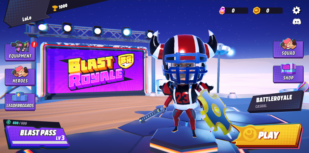 Portfolio example for Blast Royale by Robert, Game Developer