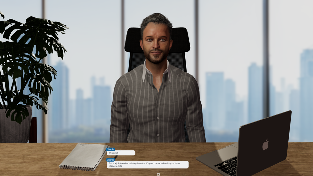Portfolio example for Charisma.ai by Robert, Lead Game Developer
