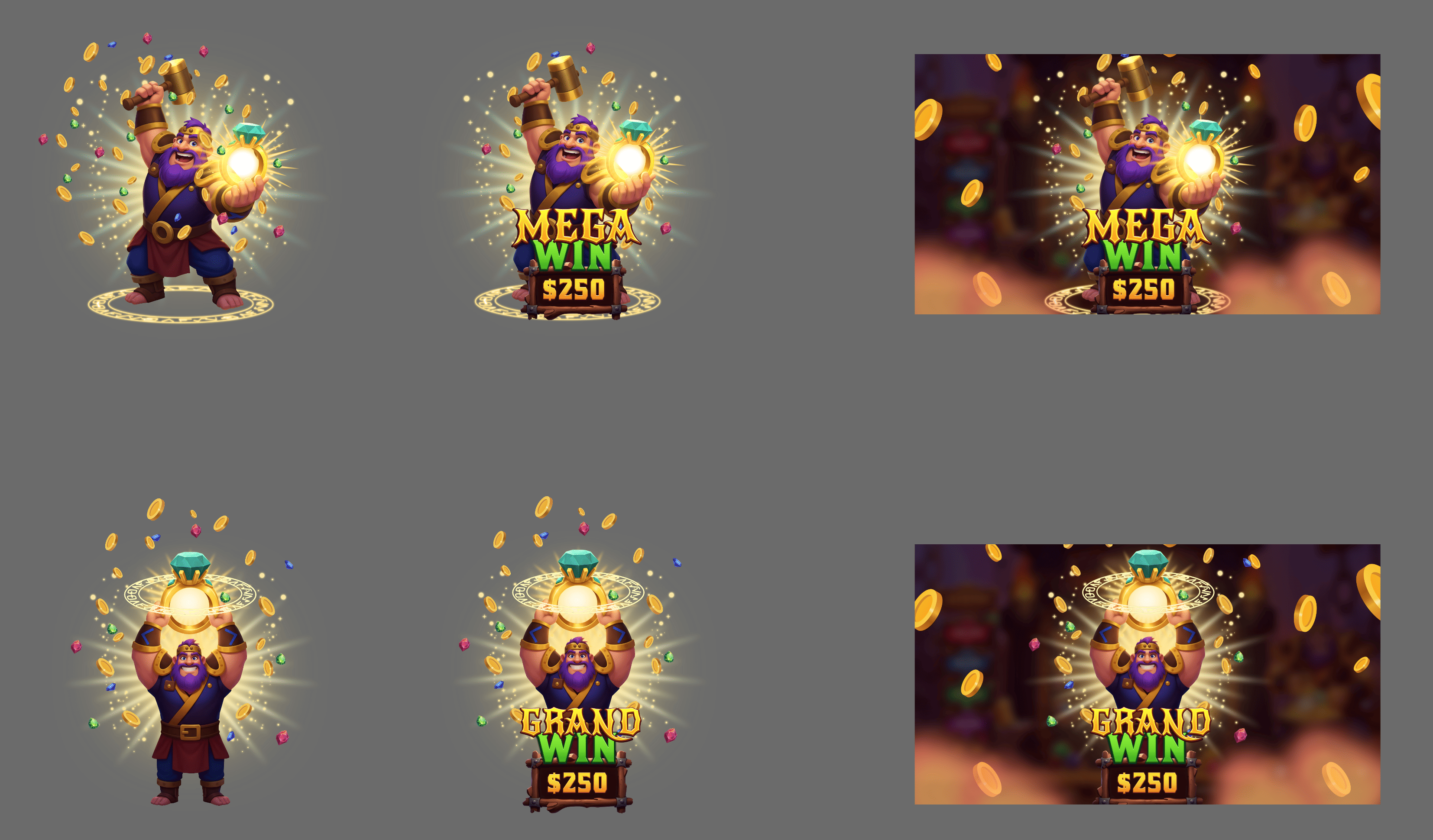 Portfolio example for Senior Designer/ 2D Artist at ExaGaming by Ariadna, Senior Designer/2D Game Artist