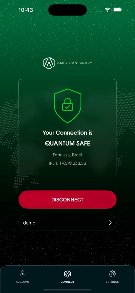 Portfolio example for Ambit Client at American Binary by Marcos, iOS & macOS Engineer