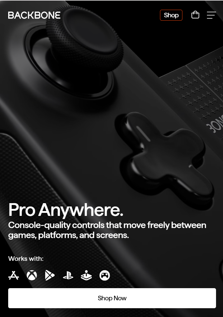 Portfolio example for Backbone by Ognjen, Lead Shopify Developer