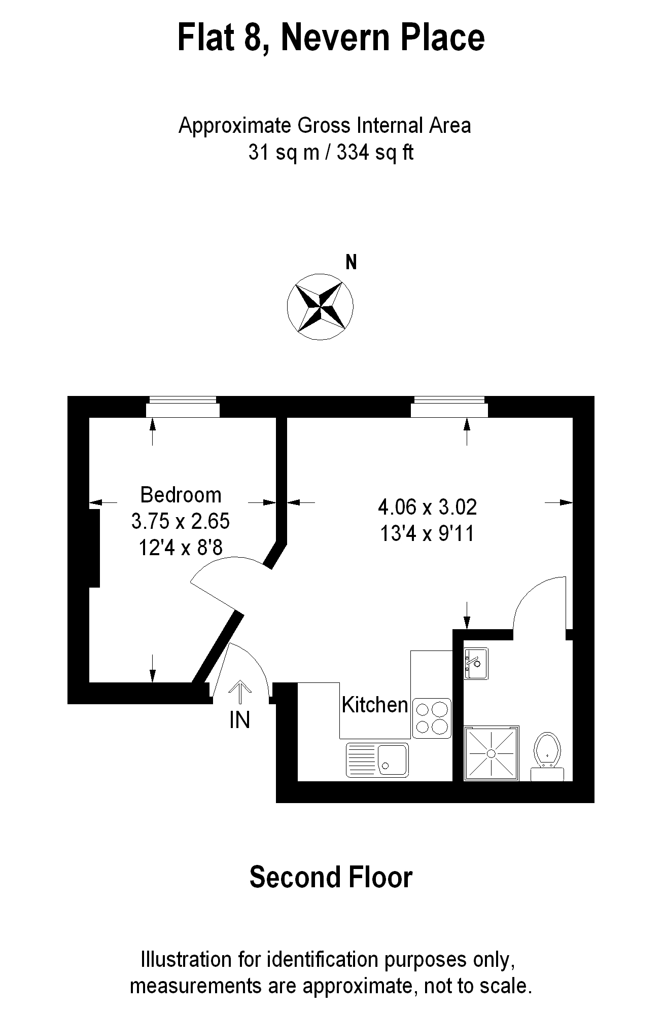 Flat 8 - 20 Nevern Place
