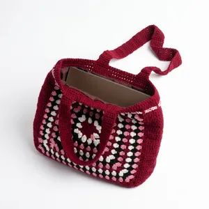 Crochet Tote/Laptop Bag - View 2