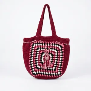 Crochet Tote/Laptop Bag - View 1