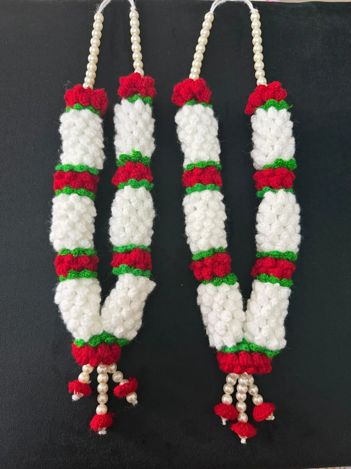 Crochet Varmala - View 2