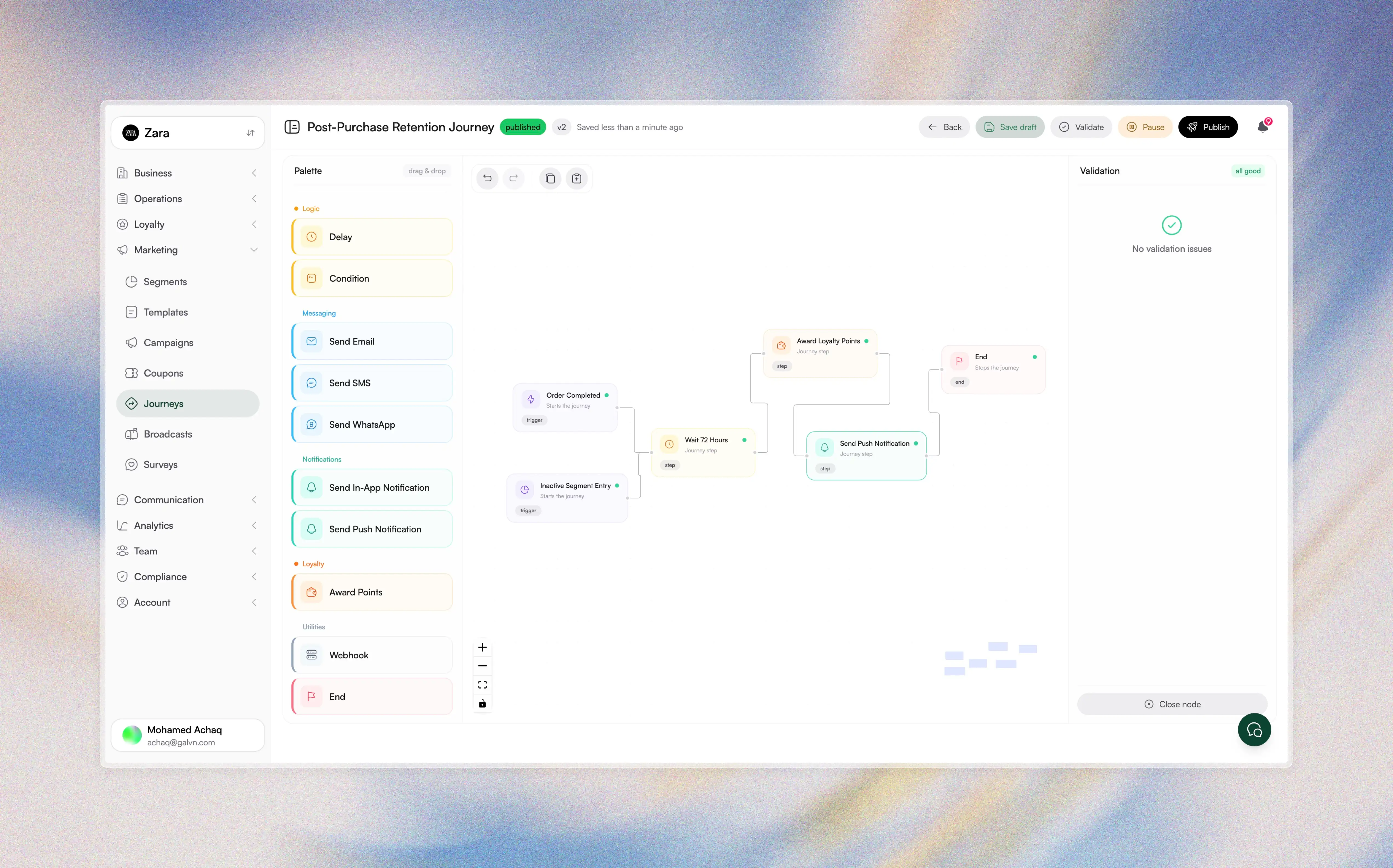 Fidelect Marketing-Kampagnen