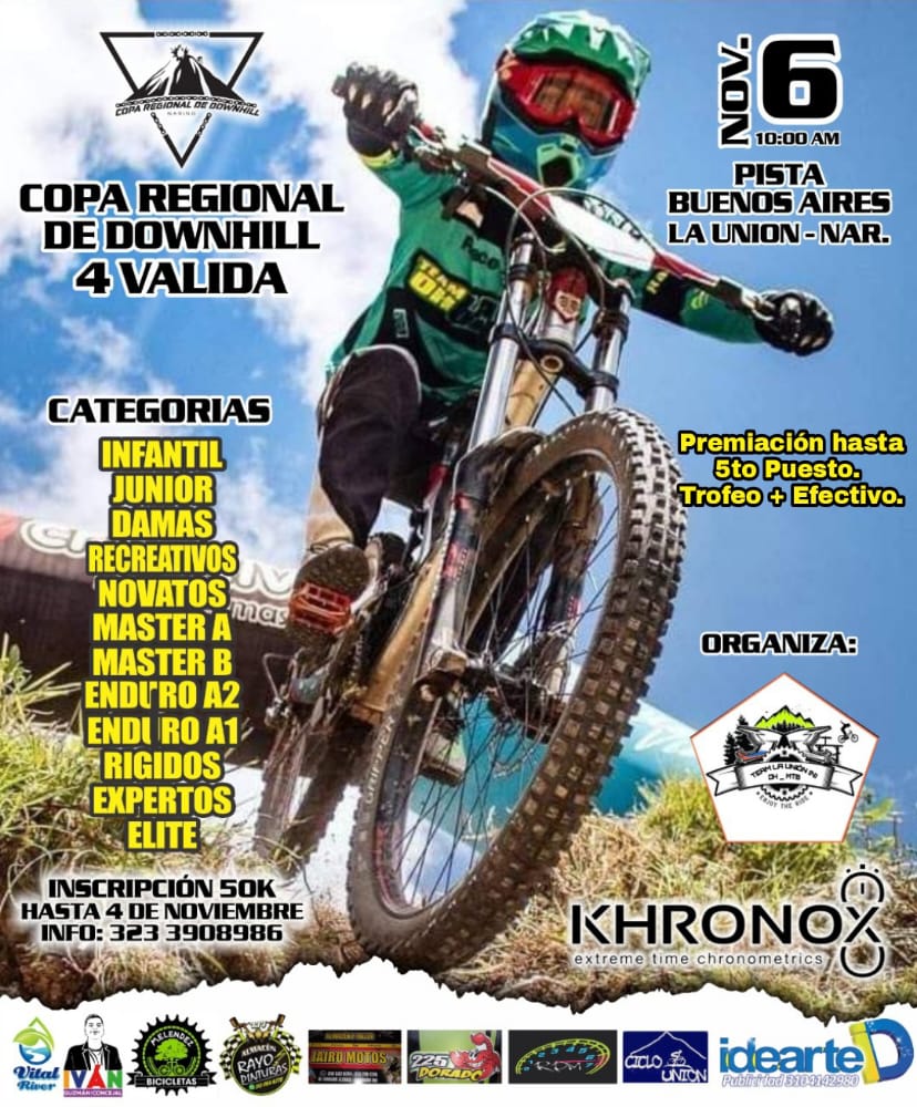 Logo del evento 4ta. Valida Copa Regional de DH Nariño. LA UNION