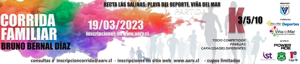 Logo del evento CORRIDA FAMILIAR BRUNO BERNAL DIAZ