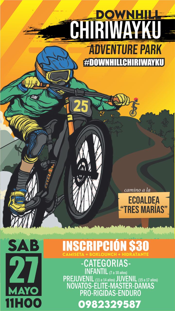 Logo del evento DOWNHILL CHIRIWAYKU ADVENTURE PARK 2023