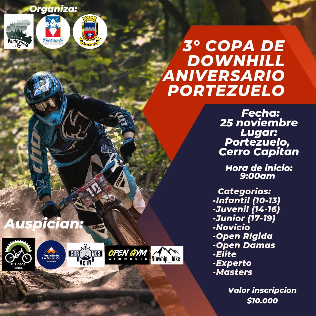 3ª COPA DE DOWNHILL ANIVERSARIO PORTEZUELO 2023 