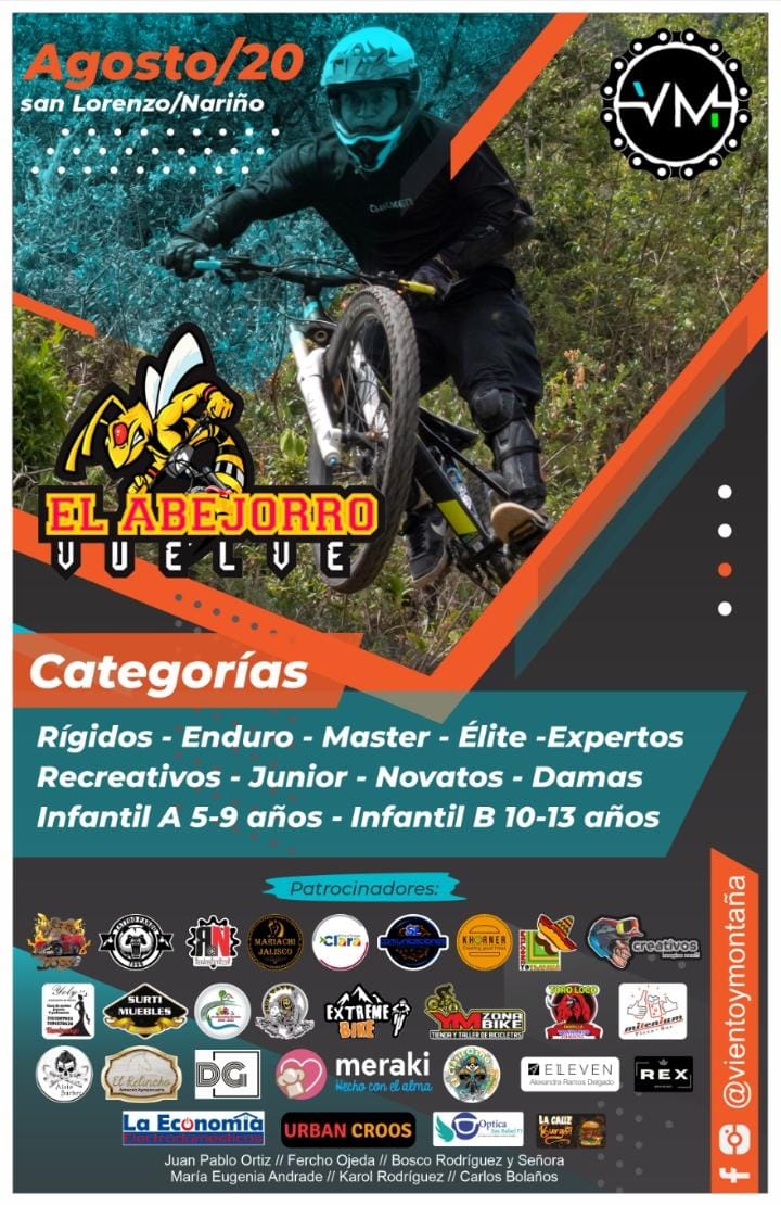 EL ABEJORRO VUELVE - DOWNHILL - SAN LORENZO NARIÑO