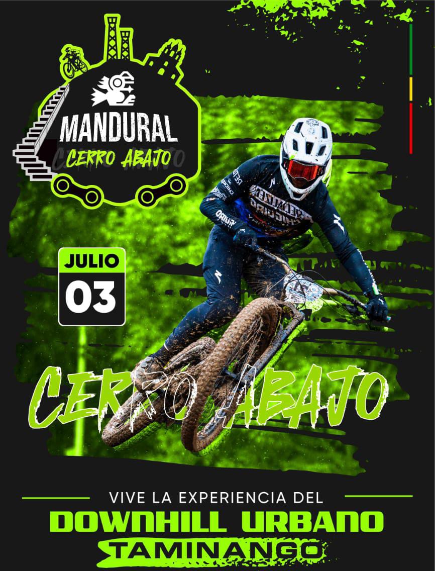 Logo del evento MANDURAL CERRO ABAJO - DOWNHILL URBANO - TAMINANGO NARIÑO