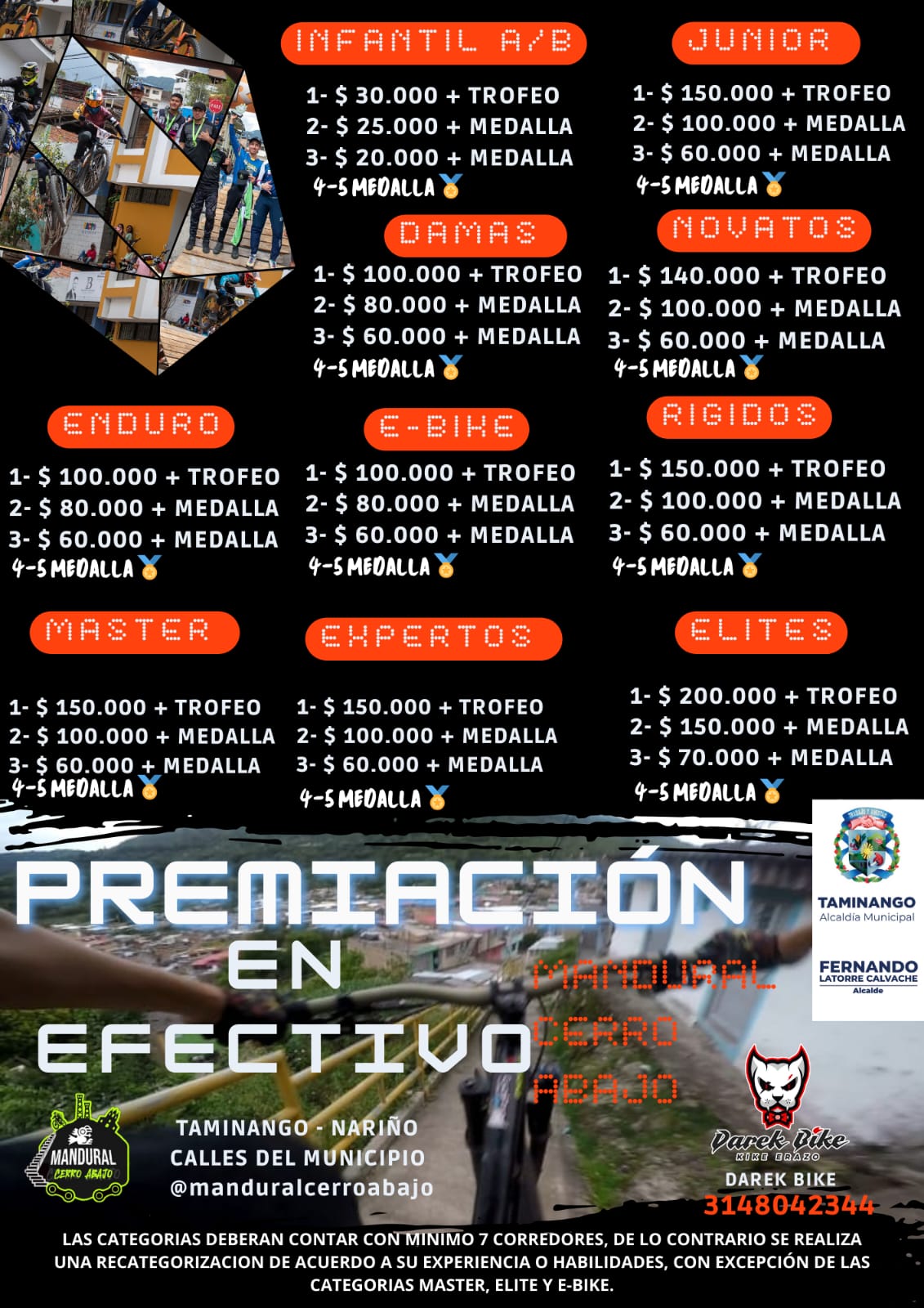 Logo del evento MANDURAL CERRO ABAJO - 3ra. Edición - Taminango