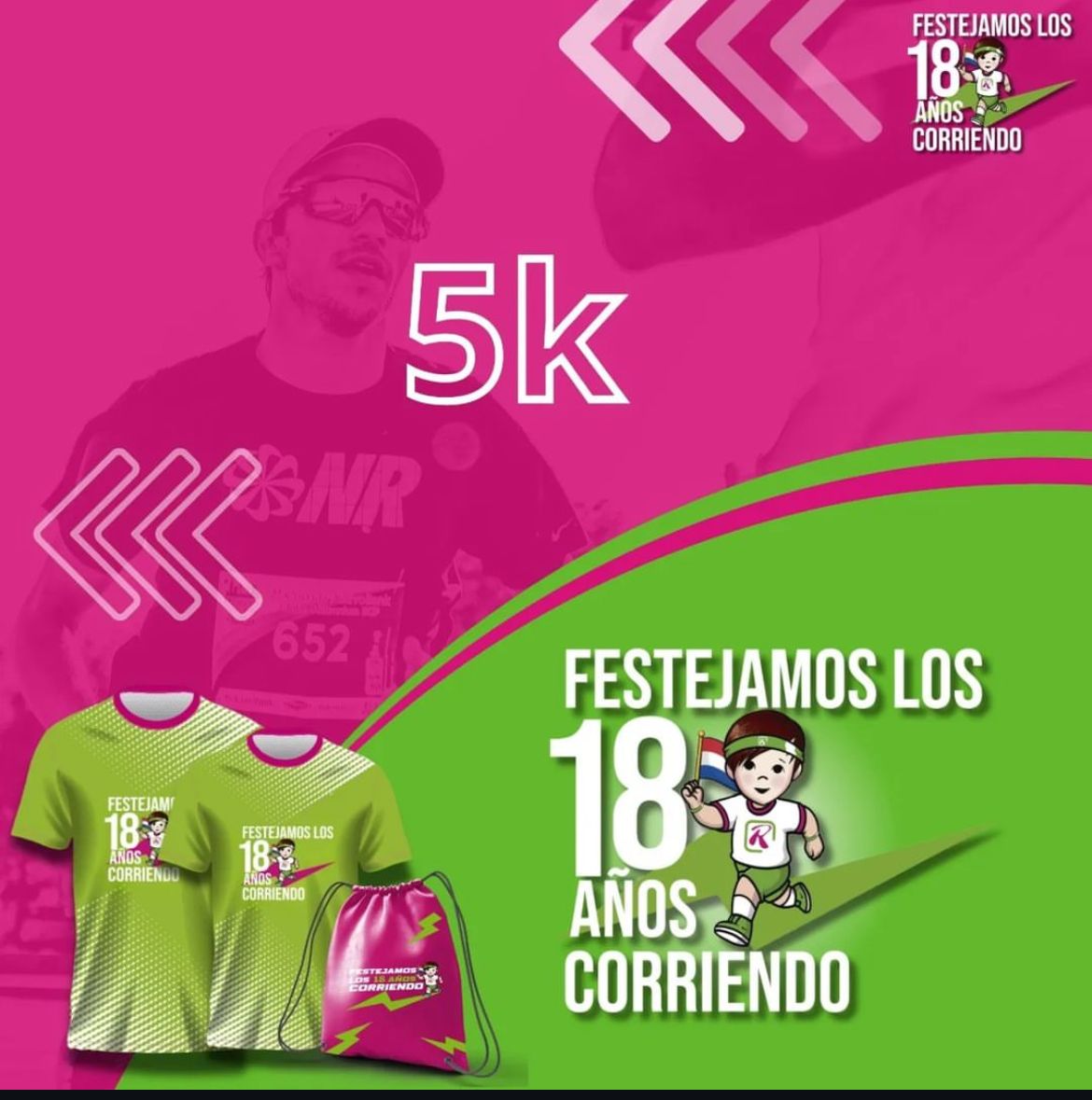 FESTEJAMOS LOS 18 AÑOS CORRIENDO