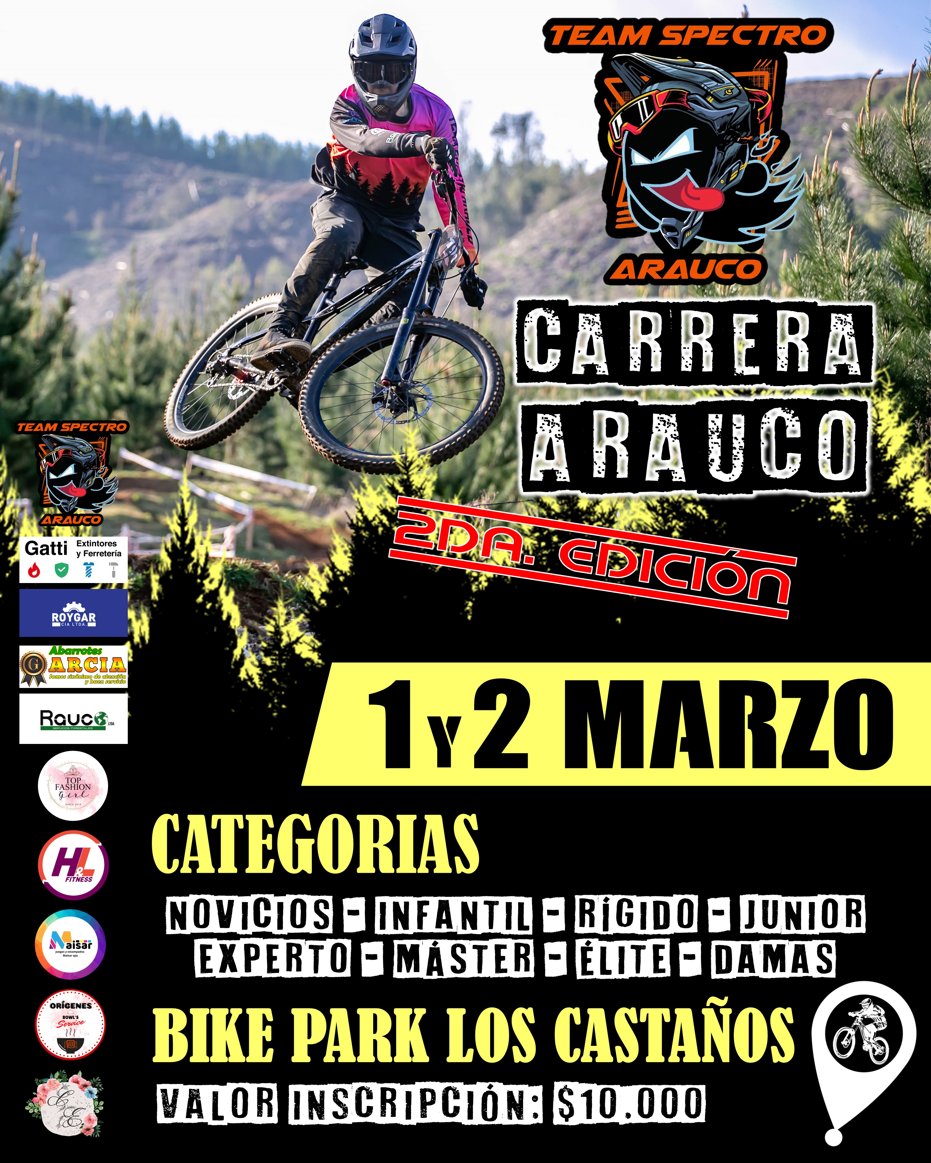 2DA. Edicuion  Bike Park Pista Ghost