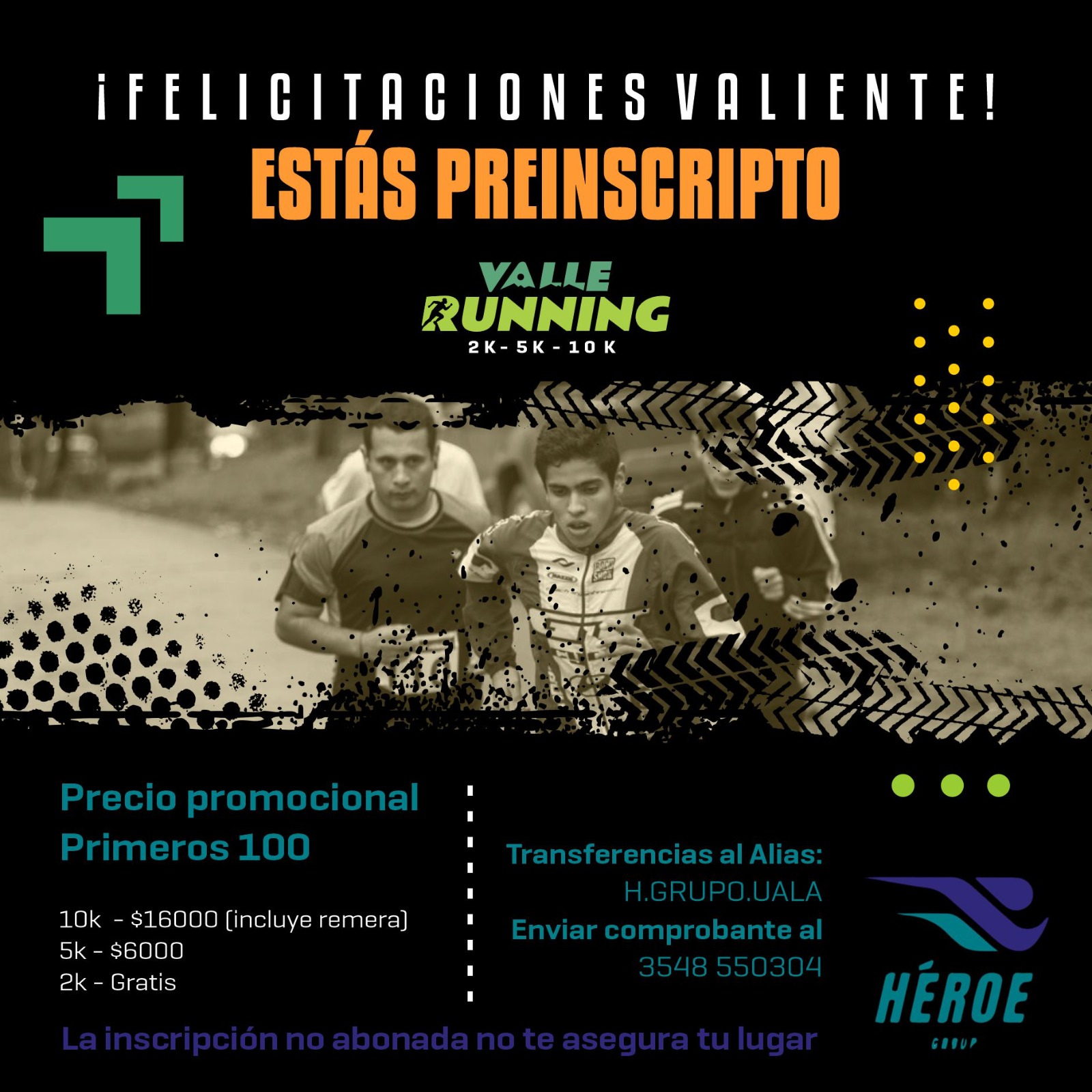 VALLE RUNNING