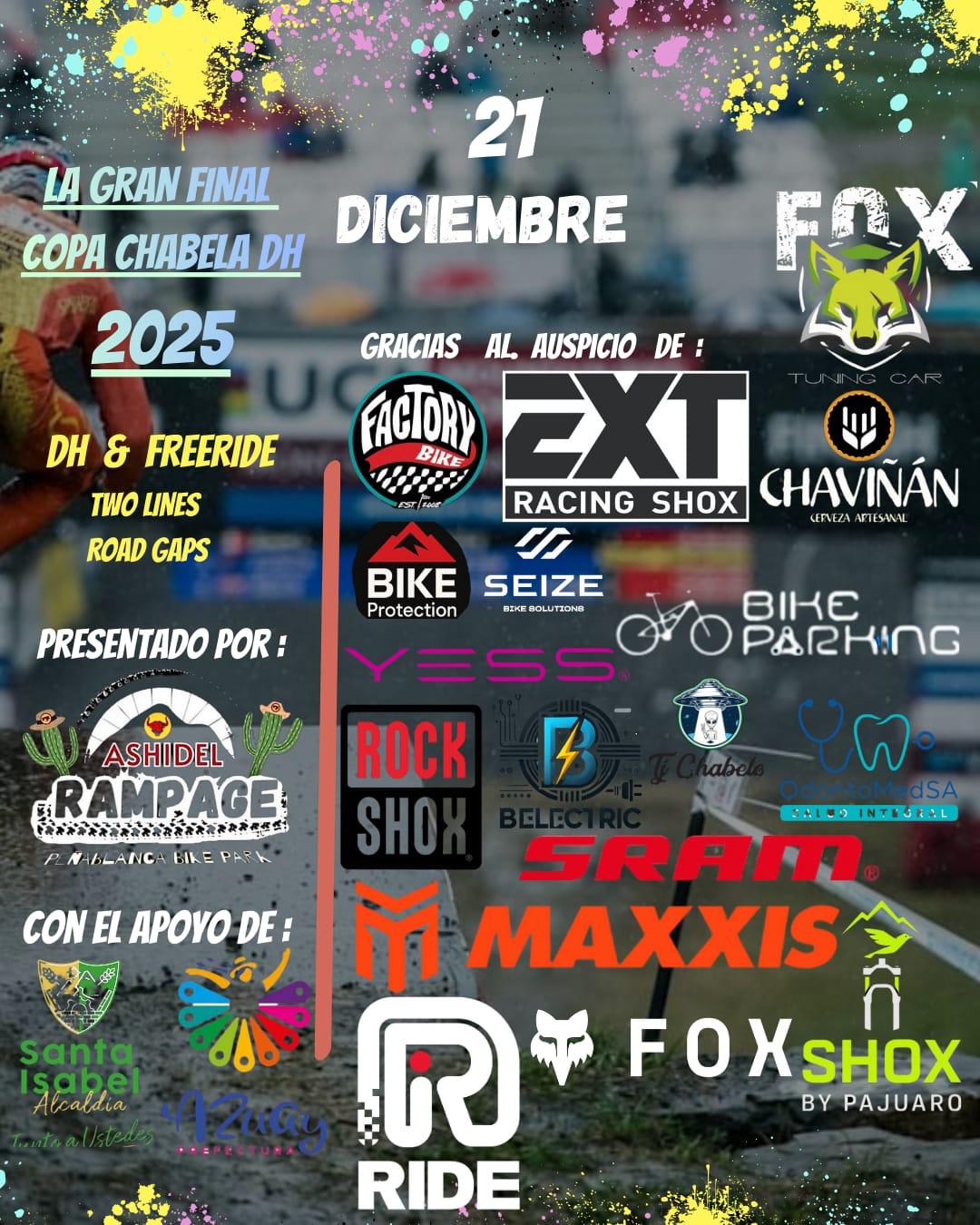 Logo del evento LA GRAN FINAL COPA CHABELA DH