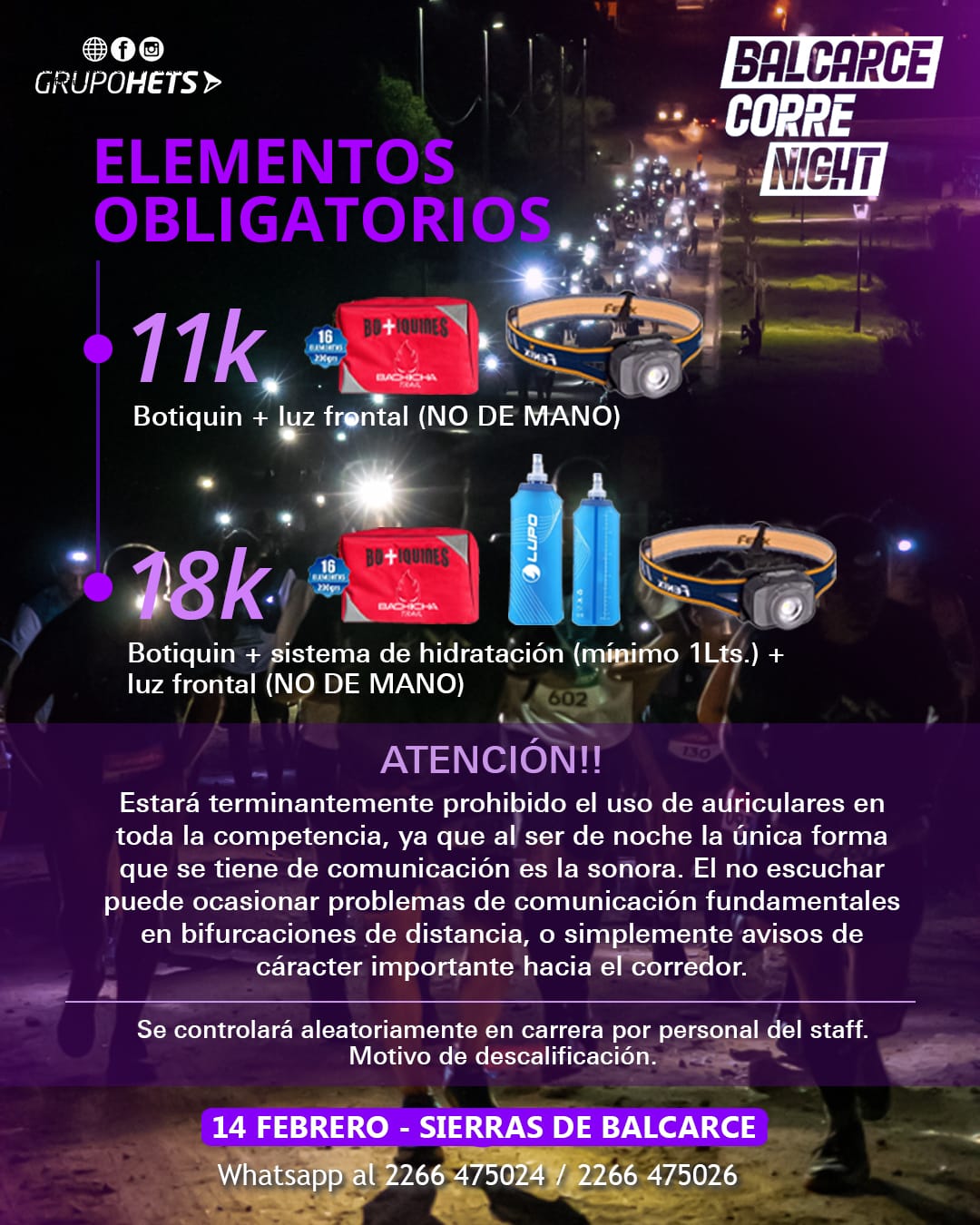 Balcarce Corre Night