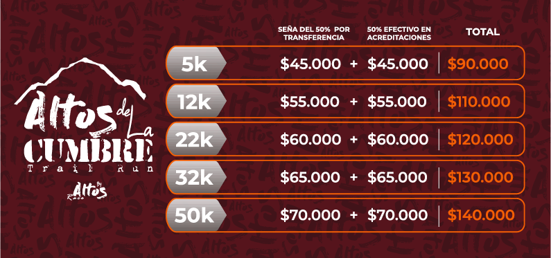 Logo Altos Race 2026