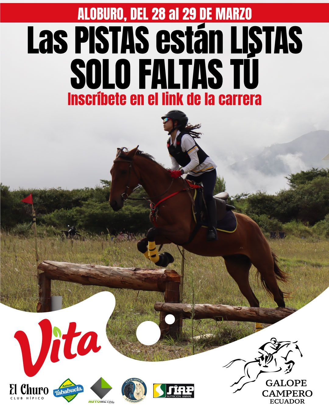 Galope Campero Copa VITA 2026 - El Churo de Aloburo - Obstáculos Camperos