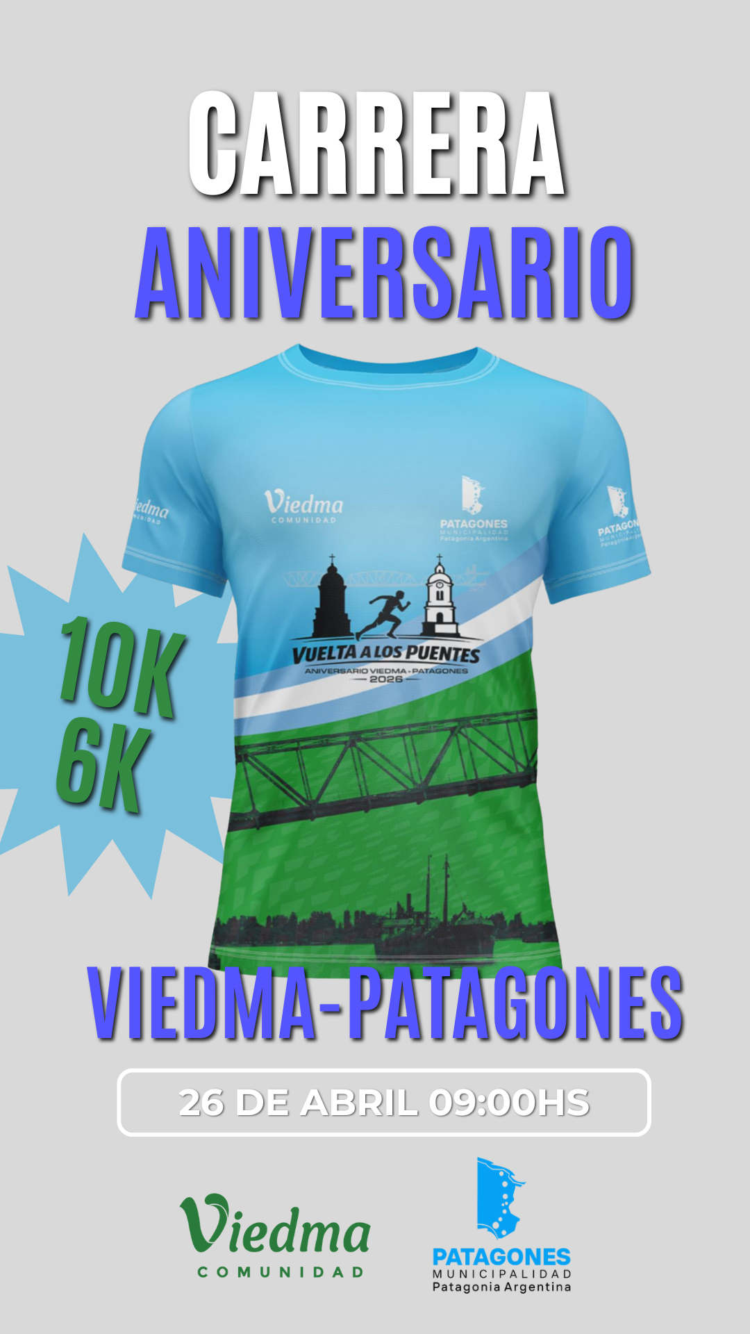VUELTA  A LOS PUENTES - ANIVERSARIO VIEDMA PATAGONES