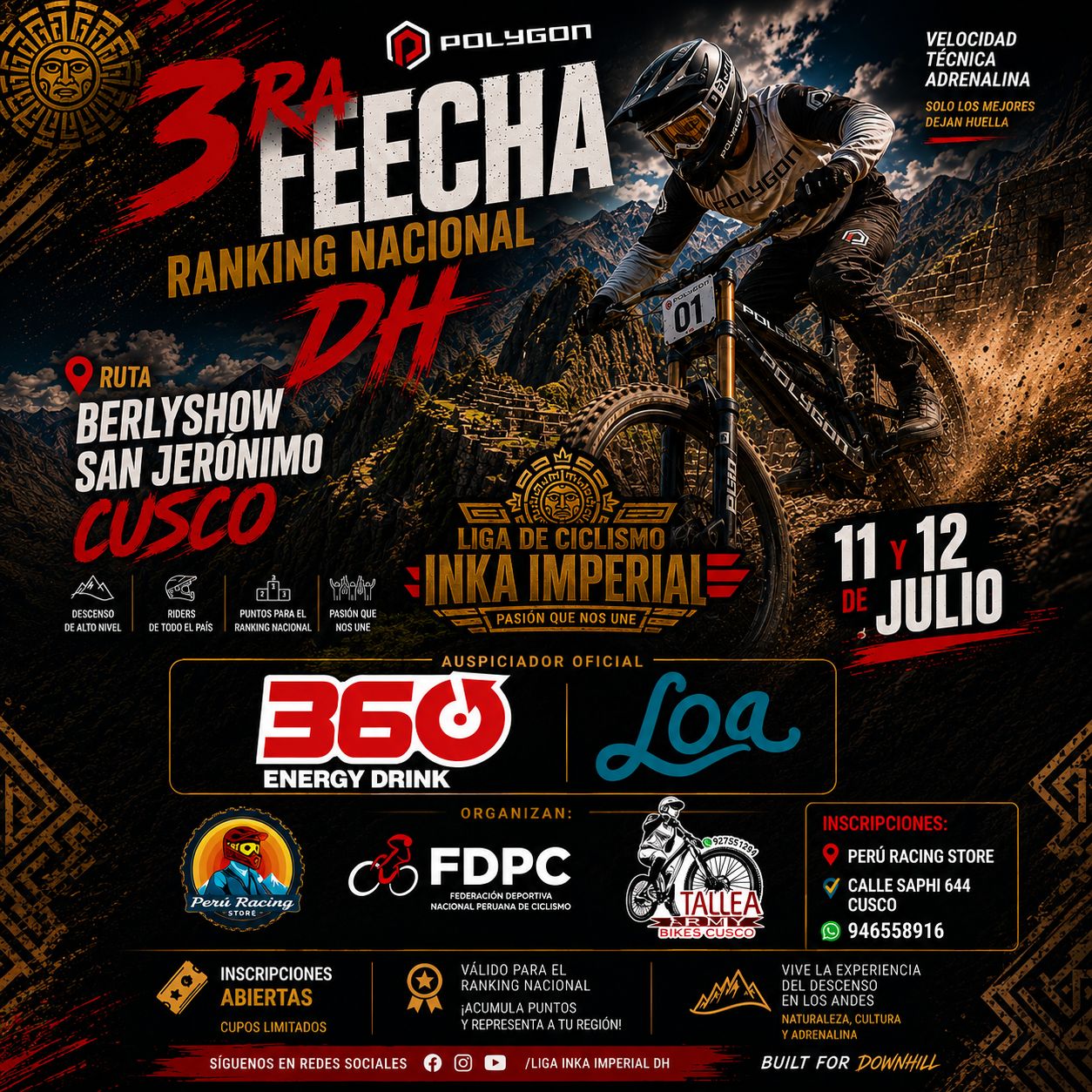 3ra Fecha del Ranking Nacional Downhill 2026