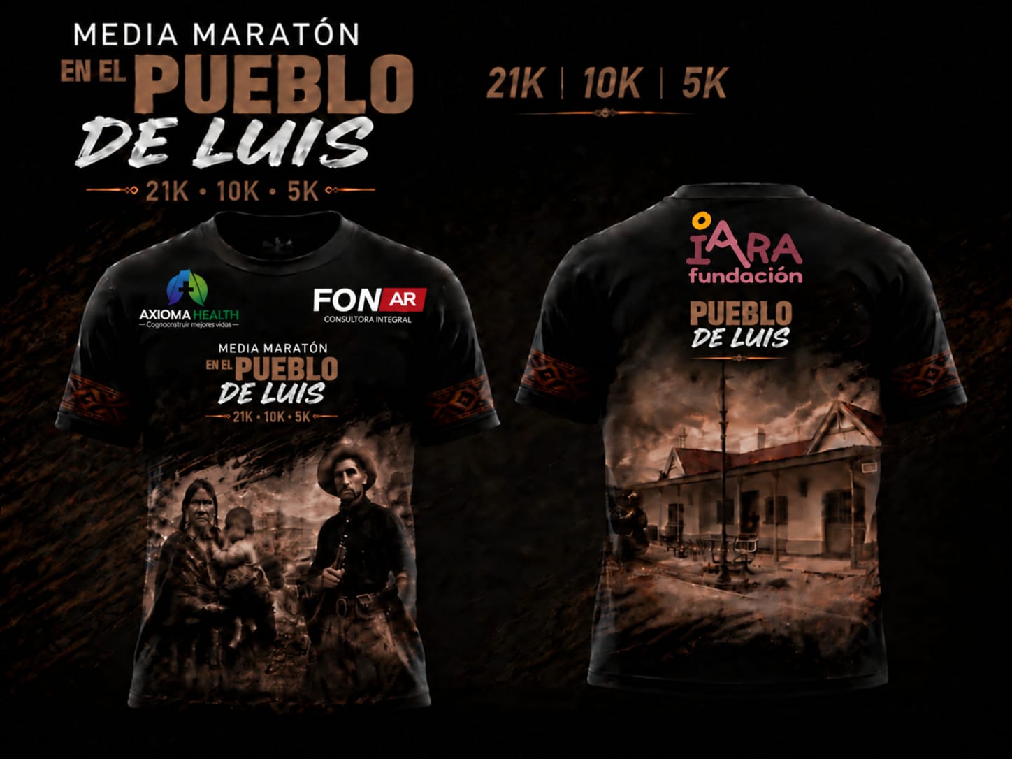 MEDIA MARATON CARRERA EN EL PUEBLO DE LUIS