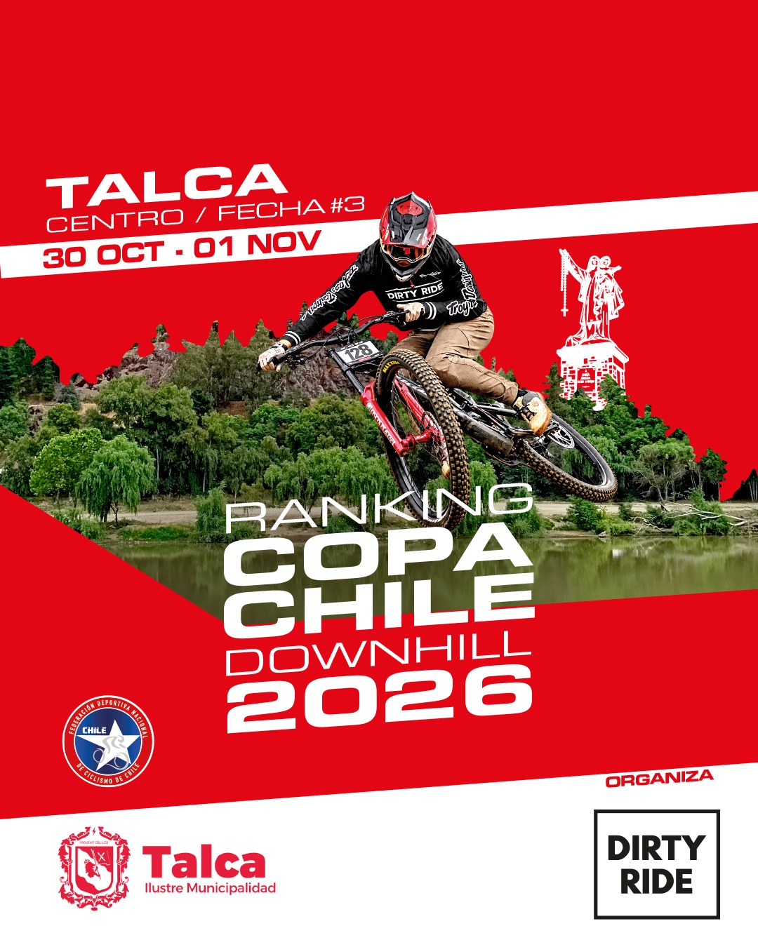 Ranking Copa Chile Downhill Talca 2026