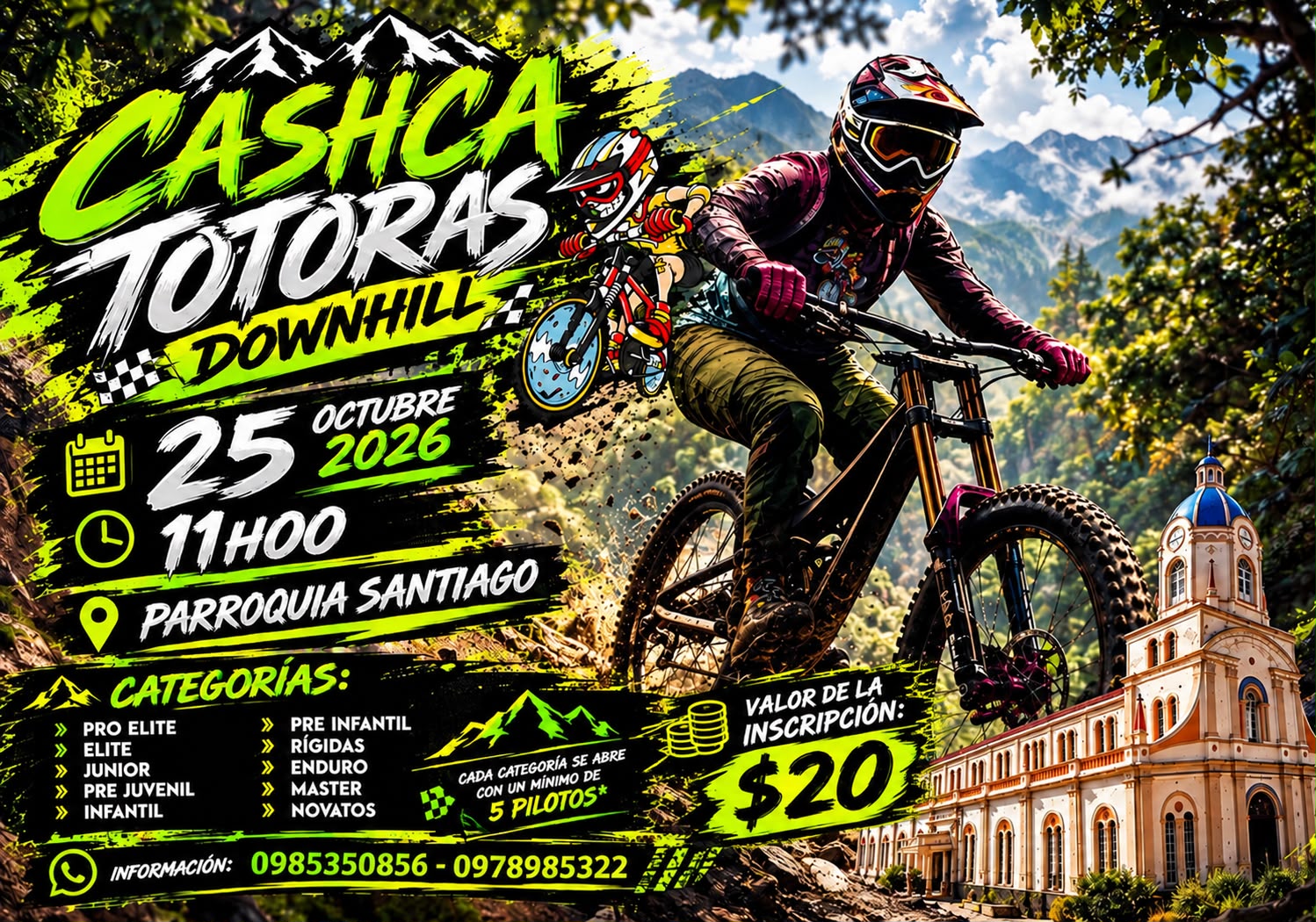 Cashca Totoras Downhill 2026