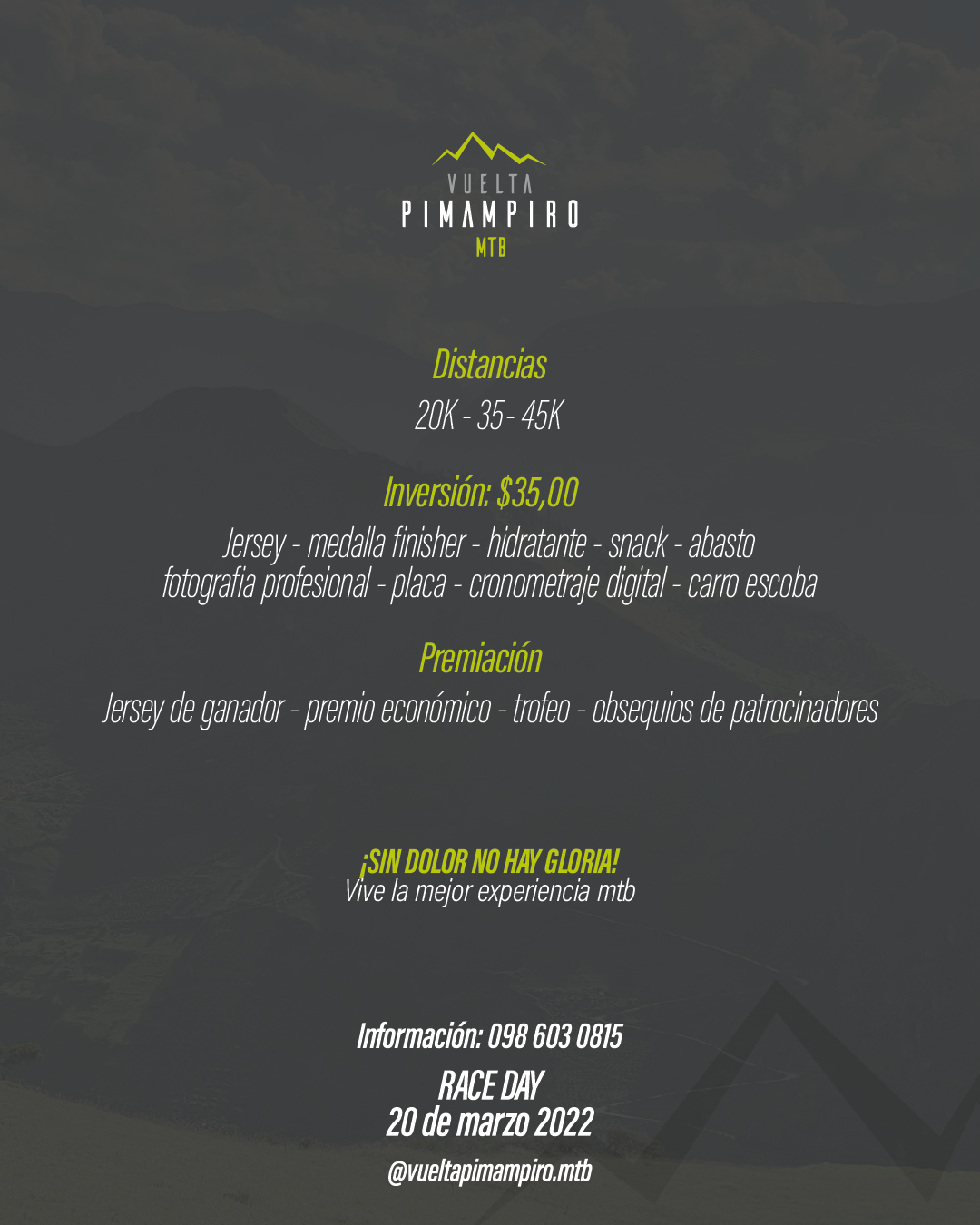 VUELTA PIMAMPIRO MTB