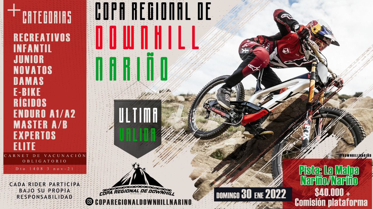 FINAL COPA REGIONAL DE DOWNHILL NARIÑO