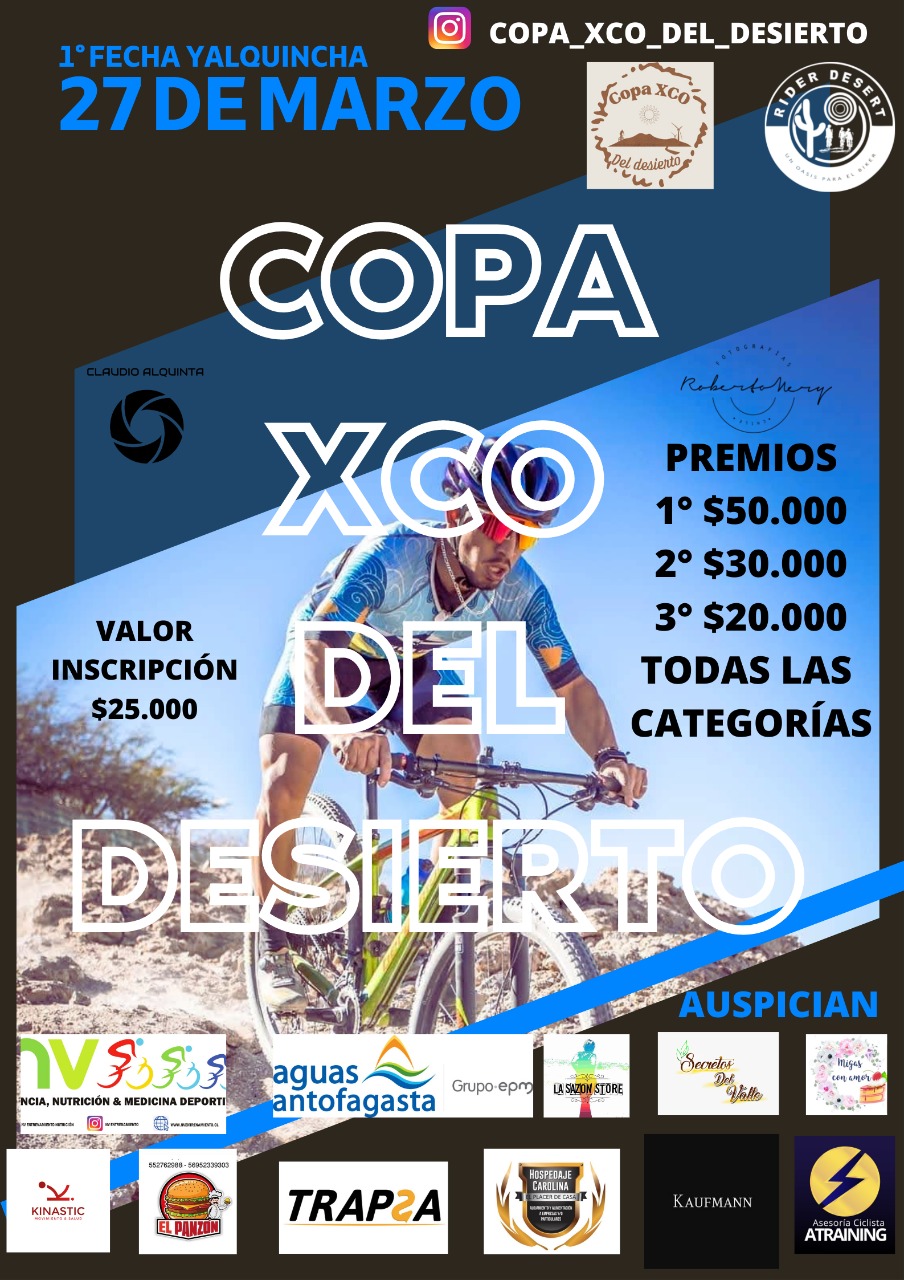 COPA DEL DESIERTO XCO 1 FECHA YALQUINCHA