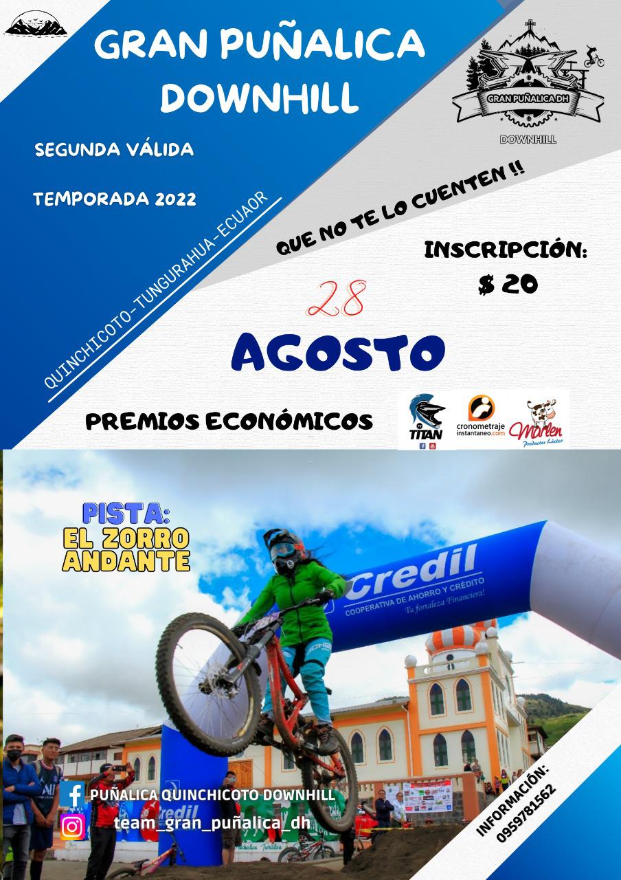 Gran Puñalica Downhill - Pista el Zorro Andante