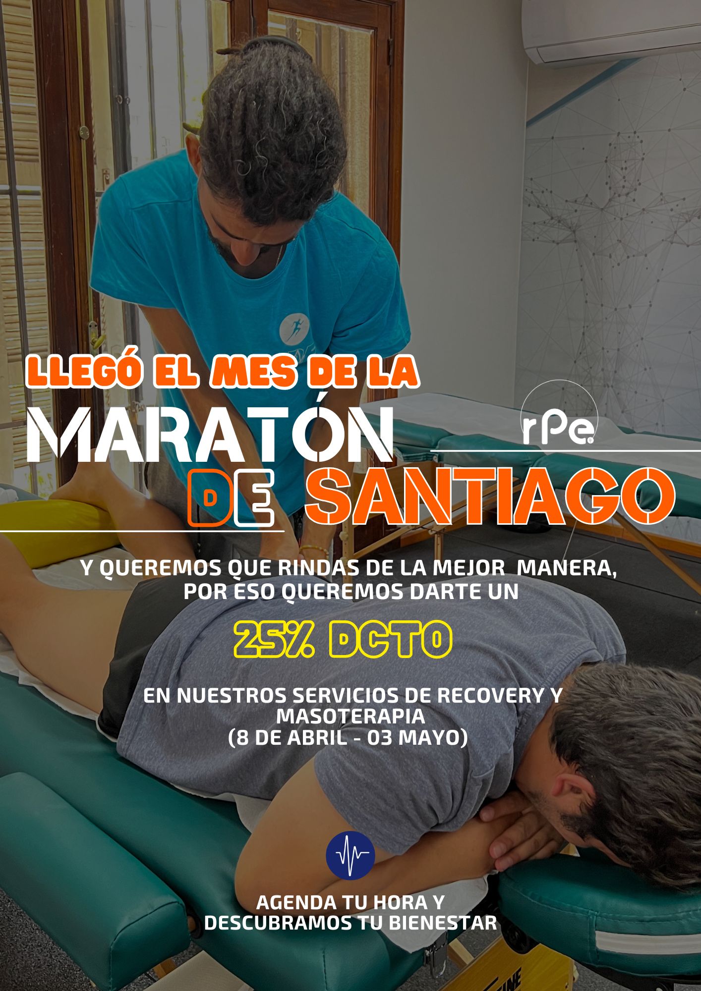 25% DCTO EN RECOVERY Y MASOTERAPIA