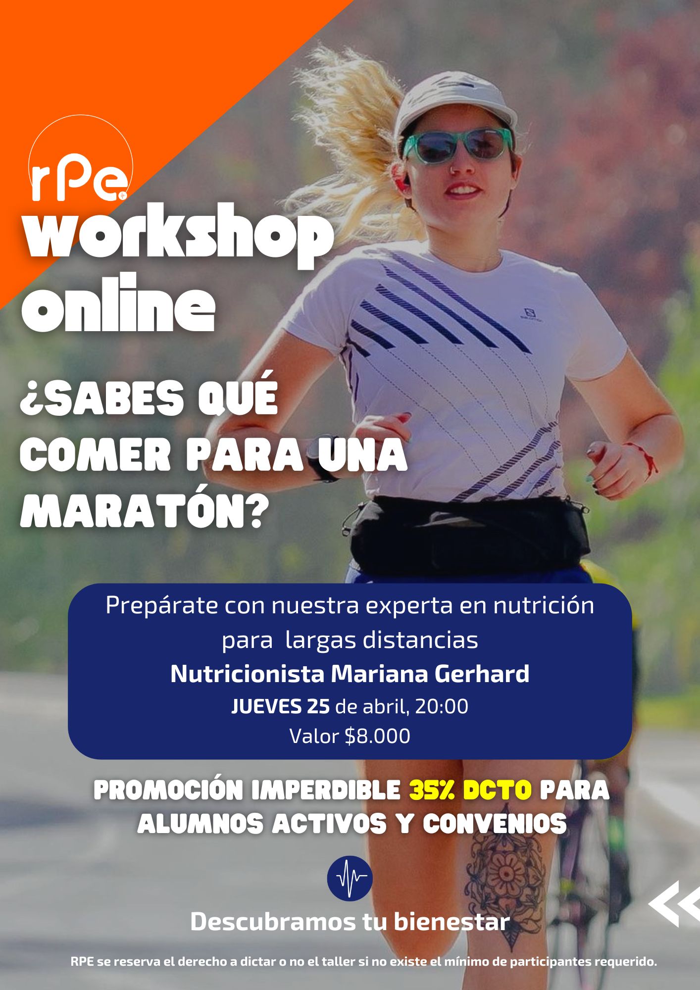 Aprende a comer para esta maratón de Santiago 