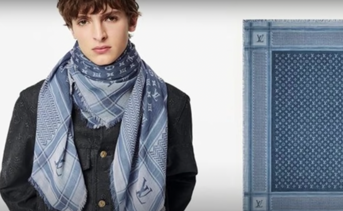 Louis Vuitton under fire for 'disgusting' $700 keffiyeh