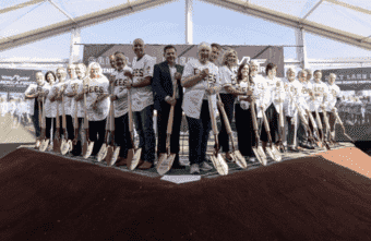 Larry H. Miller Real Estate Breaks Ground on New Salt Lake Bees Ballpark -  TechBuzz News - Utah Tech News