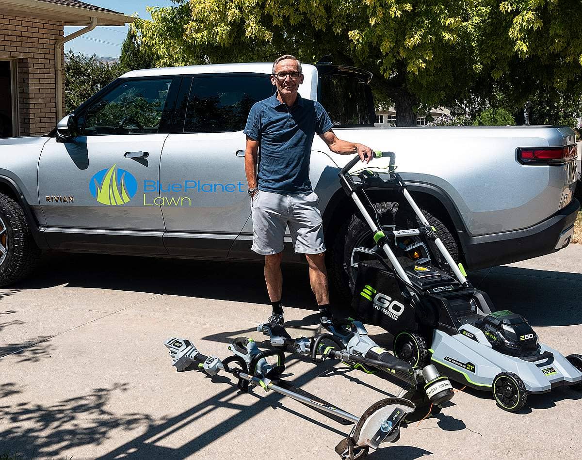 Blue Planet Lawn is Coming for Your Yard – on E-Bikes