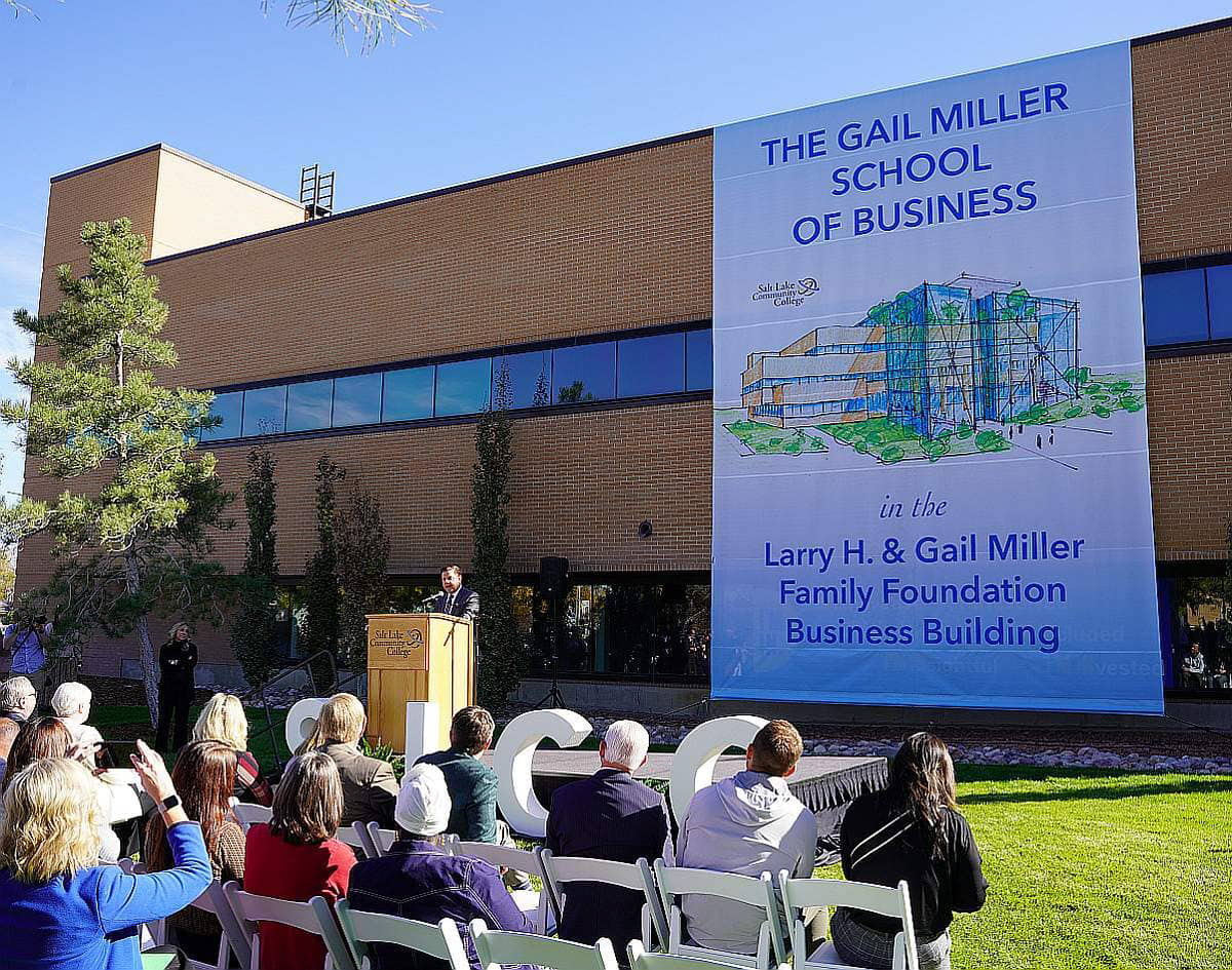 SLCC Announces $10 Million Gift from Larry H. & Gail Miller Family Foundation