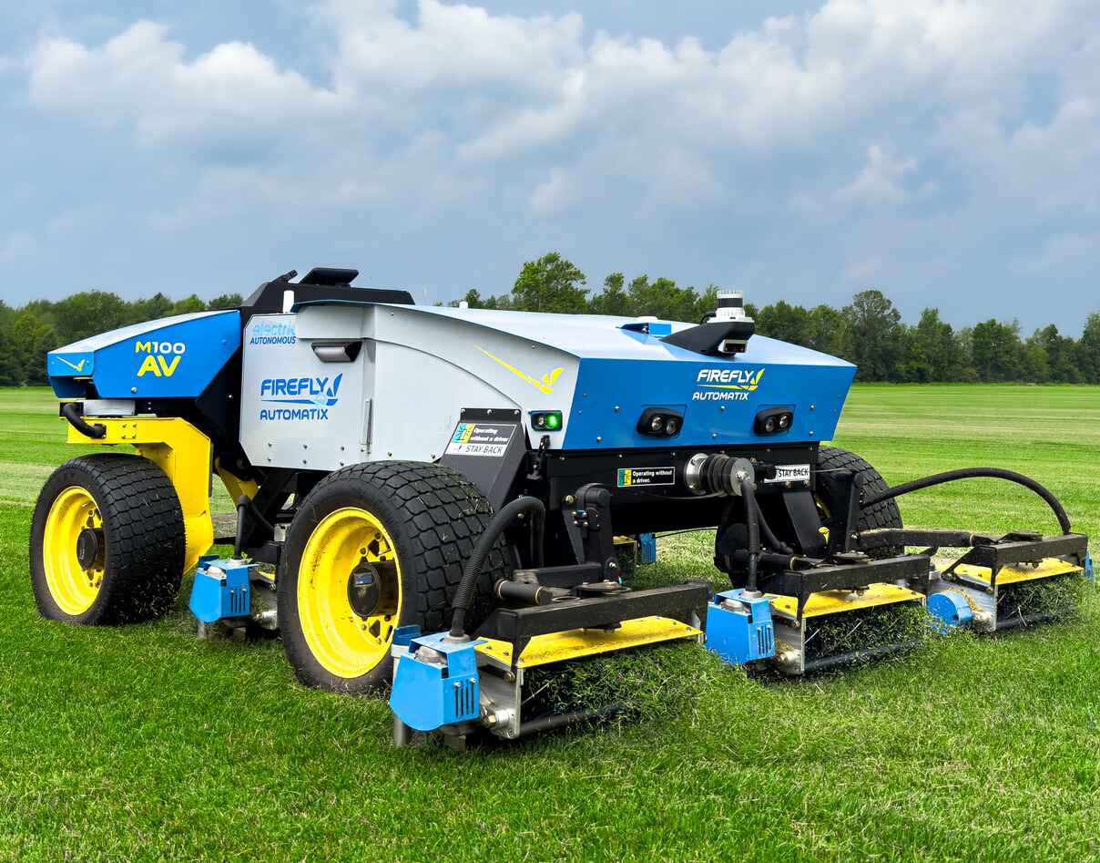 FireFly Automatix Launches First Commercially Available Autonomous EV Mower