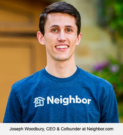 Joseph Woodbury, CEO & Cofounder at Neighbor.com