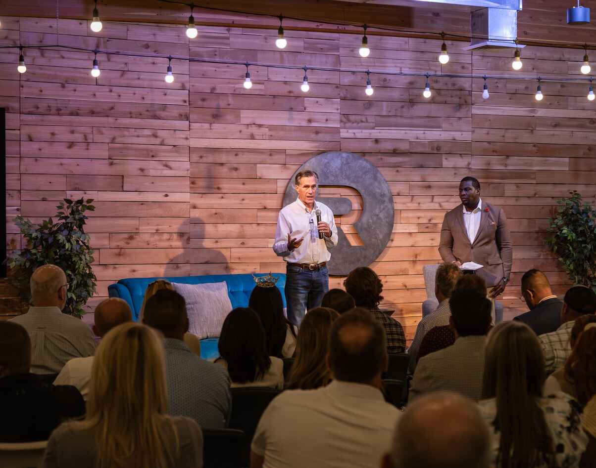 Senator Mitt Romney Addresses Tech Audience at RevRoad