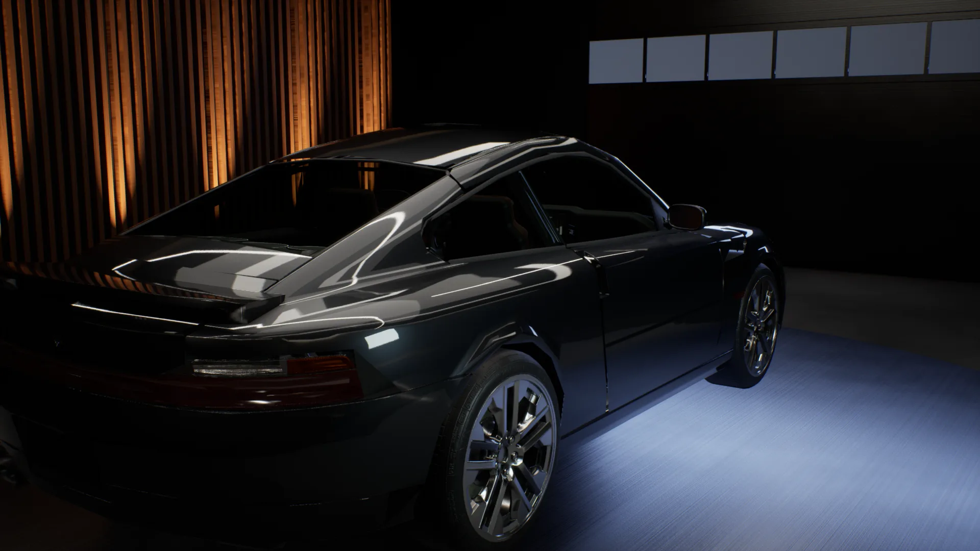 The car in the Garage