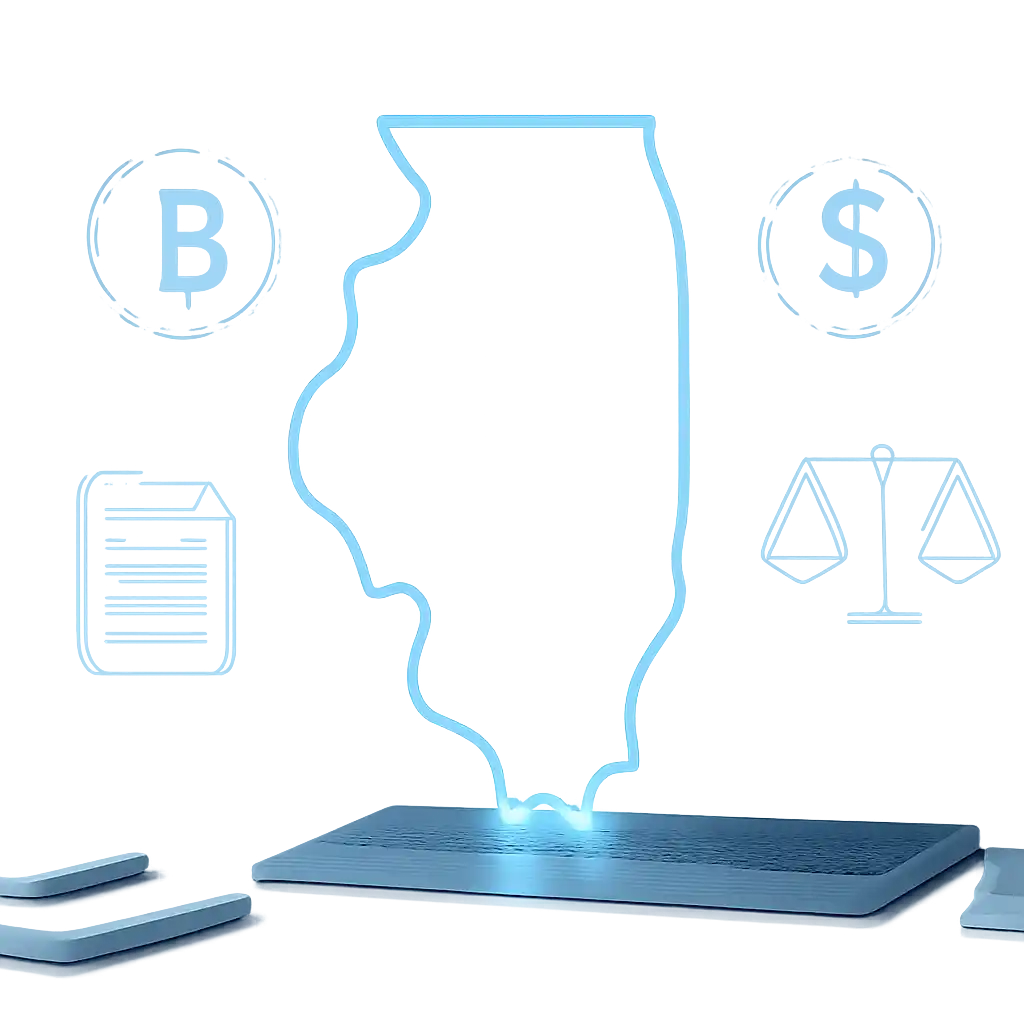 Illinois Crypto Tax Fight: Industry Groups Seek Fast Court Ruling
